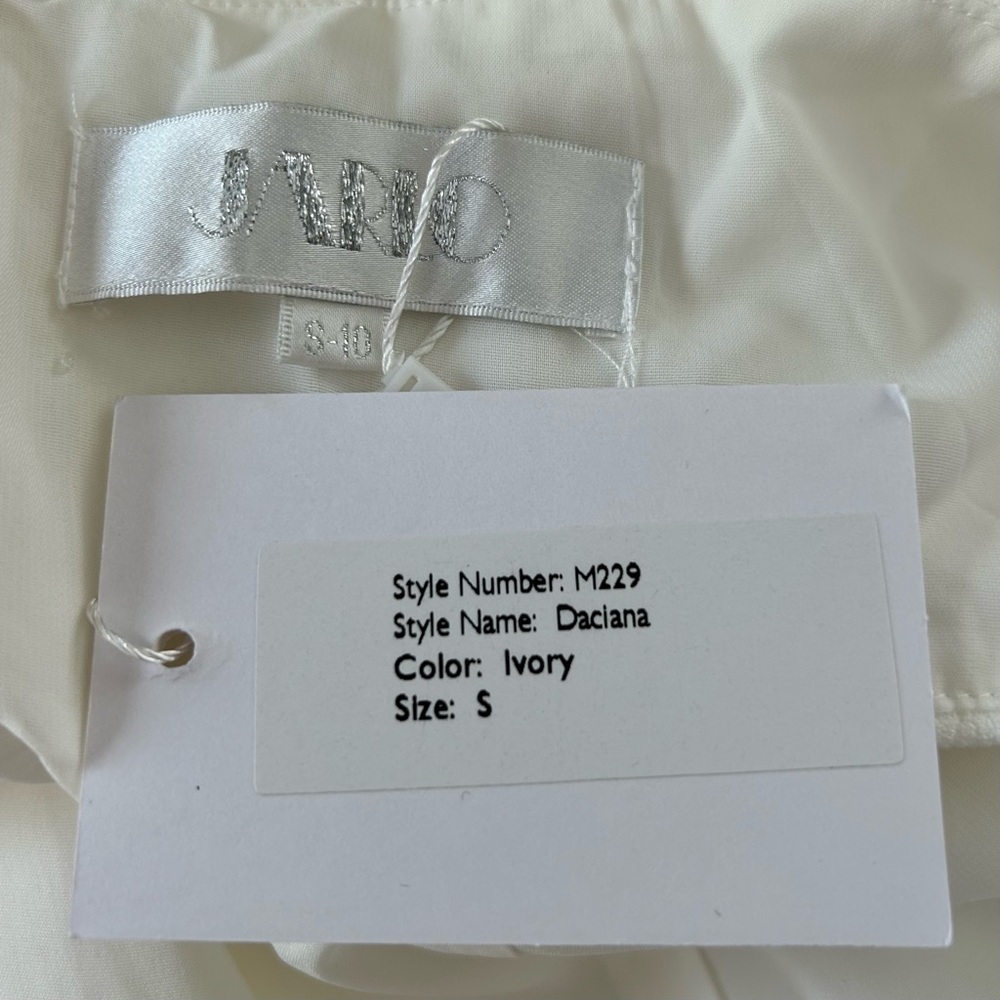 Revolve JARLO Daciana Maxi Dress Evening Gown White Cutout Gown Size S New NWT - Picture 10 of 13